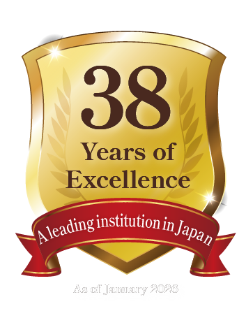 38 Years of Excellence - A leading institution in Japan