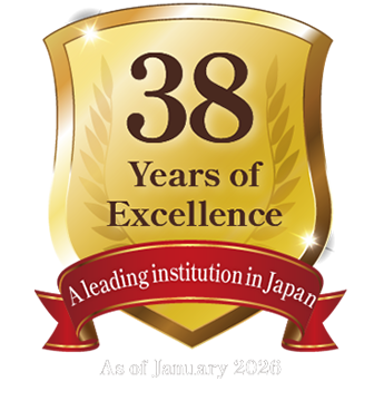 38 Years of Excellence - A leading institution in Japan